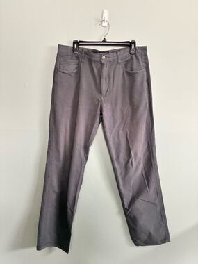 Halsey Men's Pants Size 36x32 Lightweight Straight Leg Medium Gray Work Trouser
